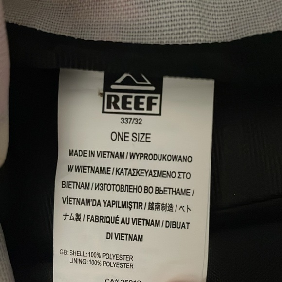 EUC REEF Moving On Backpack Red & Yellow Back To School Book Bag Surfer Brand - Picture 8 of 8